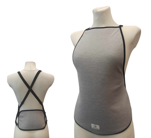 Wkładka do chust oraz nosideł XXL z wełny merino SZARA Simple Wool