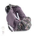 Otulacz do fotelika samochodowego Light - Mystery of Flowers Makaszka letni