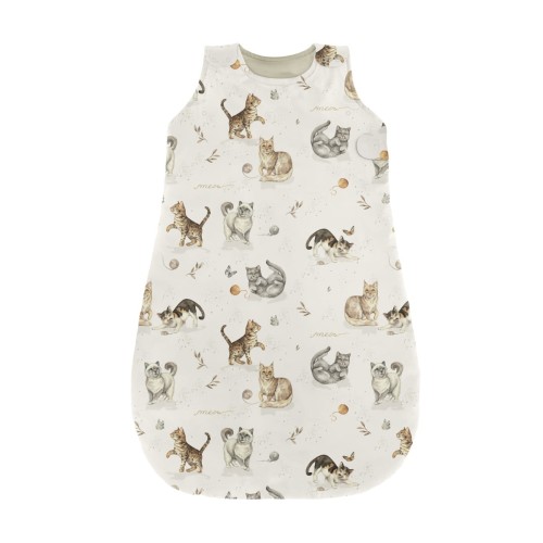 Śpiworek do spania One Size Kotki Cat Lovers  2,5 tog BabySteps