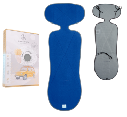 Wkładka do fotelika VERY MERRY G2 z wełny merino niebieska Simple Wool