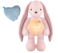 szumis krolik z lampka 5w1 rozowy szumisie