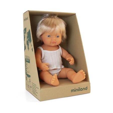 lalka dziewczynka europejka 38cm miniland doll