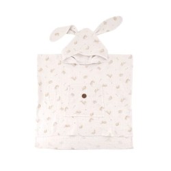 Ponczo muślinowe – Honey Bunny Makaszka