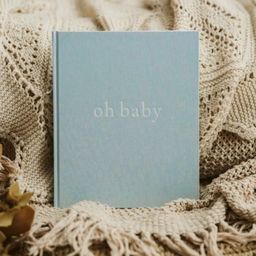 OUTLET Pamiętnik dziecka Oh Baby Baby Blue Mommy Planner 