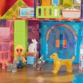 Klocki Magnetyczne Pet Playhouse 50 el. MAGNA-TILES figurki zwierzaków