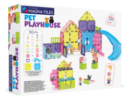 Klocki Magnetyczne Pet Playhouse 50 el. MAGNA-TILES