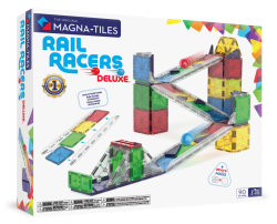 Klocki Magnetyczne Rail Racers XL 90 el. MAGNA-TILES