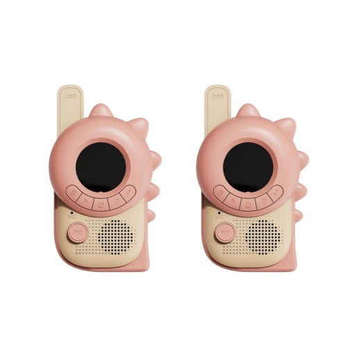 Krótkofalówki dla dzieci Zoo Walkie Talkie - Dino Pink The ZooFamily