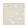 Mata piankowa puzzle TERRAZZO TAUPE Olya Kids