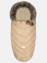 Śpiworek zimowy do wózka Wisienki Beloff