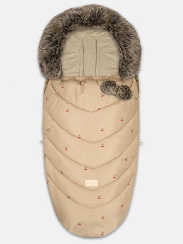 Śpiworek zimowy do wózka Wisienki Beloff