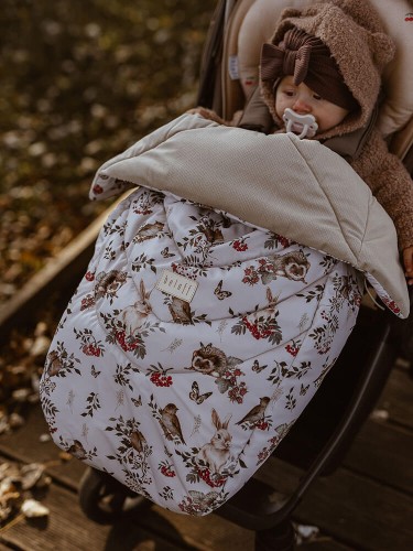 Półśpiworek zimowy do wózka Leśni Przyjaciele Beloff