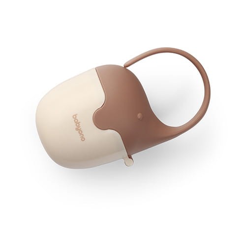 Pojemnik na smoczek Słonik Beżowy BabyOno