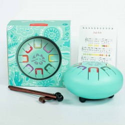 Baby Tambu Bębenek językowy zielony Teal Peal Juegaconmigo