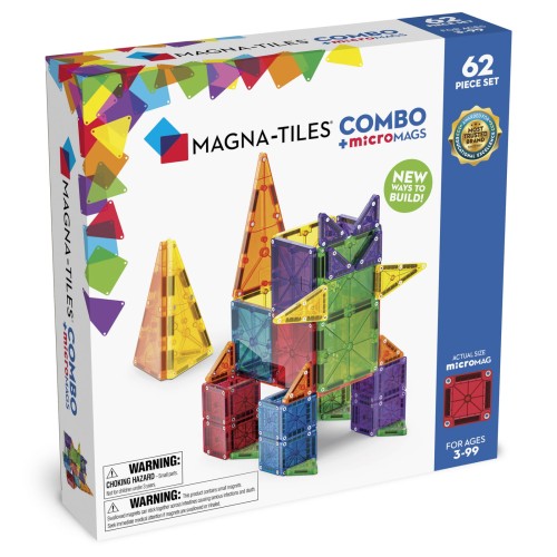 klocki magnetyczne combo micro mags 62 magna tiles