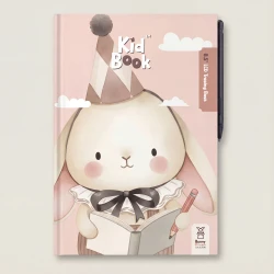 Tablet Graficzny KidLupe z kartami pracy do rysowania KidBook Rabbit 