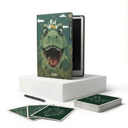 Tablet Graficzny KidLupe z kartami pracy do rysowania KidBook Dino