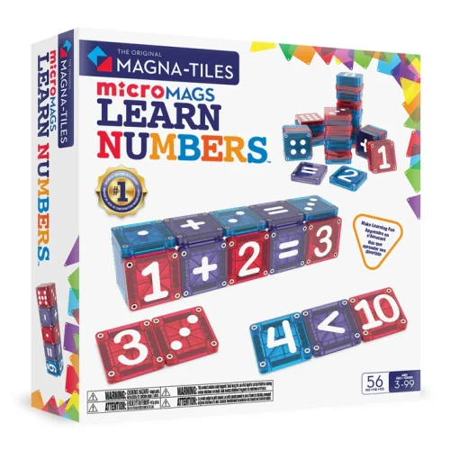 Klocki Magnetyczne Learn Numbers MAGNA-TILES