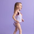 Kamizelka do nauki pływania dla dzieci 19-30 kg Lila Leopard The Swim Essentials z pianki