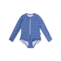 Strój kąpielowy jednoczęściowy Blue Leopard 146/152 The Swim Essentials