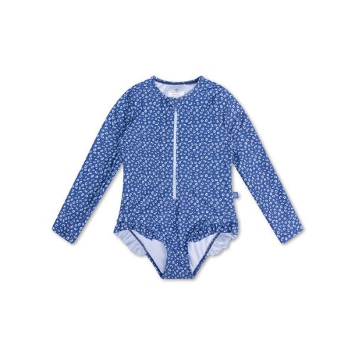 Strój kąpielowy jednoczęściowy Blue Leopard 146/152 The Swim Essentials