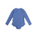 Strój kąpielowy jednoczęściowy Blue Leopard 146/152 The Swim Essentials długi rękaw