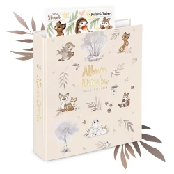 Album dziecka XL Leśne zwierzątka beżowy Mini Misiu