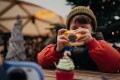 Kidycam aparat fotograficzny wodoodporny pomarańczowy Kidywolf wbudowana lampa błyskowa