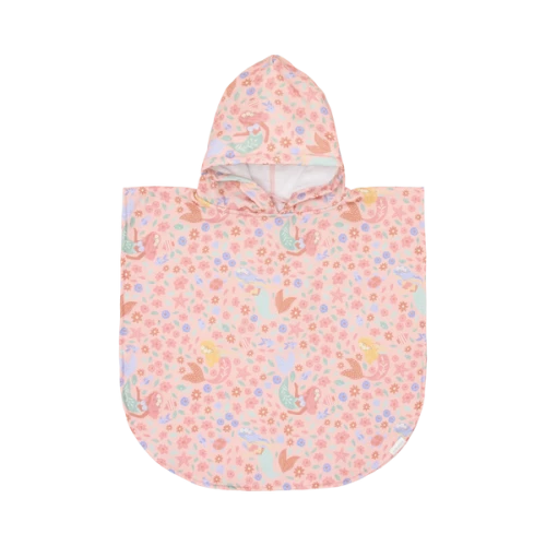 Poncho kąpielowe Dreamy Mermaid Multicolour Little Dutch