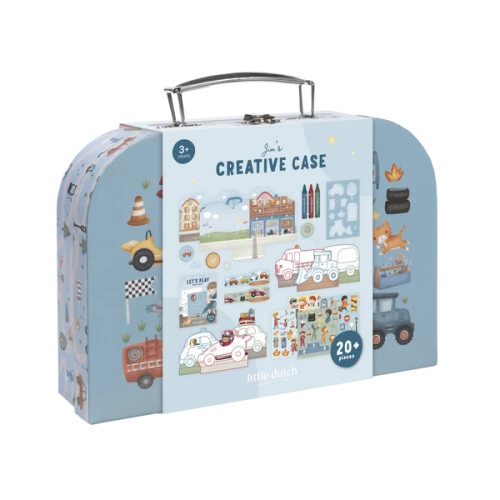 Kreatywna walizka Jim & Friends Little Dutch
