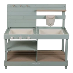 Drewniana kuchnia błotna ogrodowa FSC Little Dutch