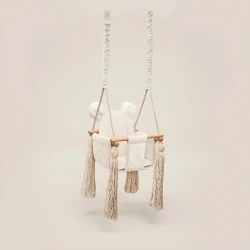 Drewniana huśtawka VelvetSwing Ecri Babysteps