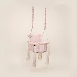 Drewniana huśtawka VelvetSwing Sepia Rose / Babysteps