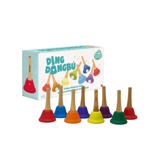 DingdangBu Bells - Dzwonki muzyczne 8 tonowe Juegaconmigo
