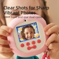 Aparat dziecięcy Say Cheese! różowy Mideer z kartą pamięci