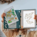 Kidydraw-Pad tablet rysunkowy podświetlany Animals Kidywolf 30 kart