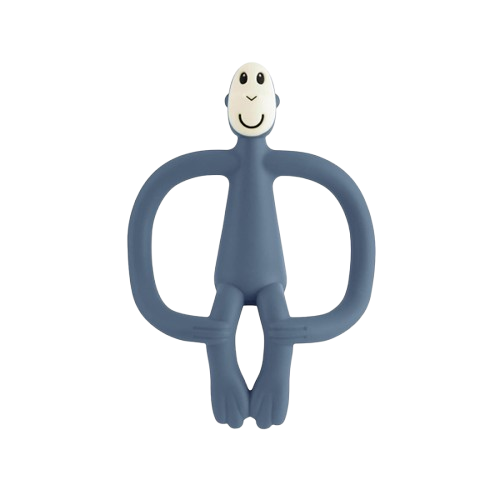 Gryzak kojący ze szczoteczką Małpka granatowy Matchstick Monkey
