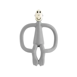 Gryzak kojący ze szczoteczką Małpka szary Matchstick Monkey
