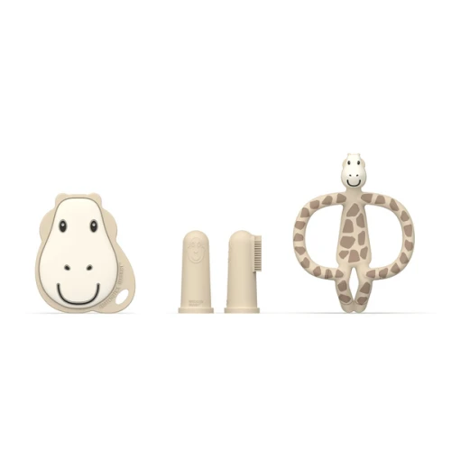 Zestaw Startowy na początek ząbkowania Żyrafa Gigi Matchstick Monkey
