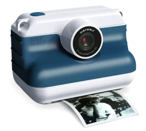 K-Print Aparat fotograficzny z drukarką Blue Kidywolf