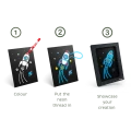 Kidyneon Pack Kreatywny zestaw do tworzenia świecącej dekoracji Kidywolf instrukcja zabawy