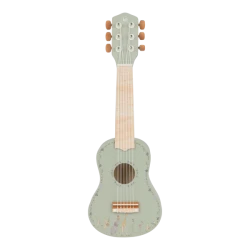 Little Dutch Drewniana gitara zielona Safari Friends