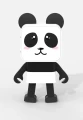 Tańczący głośnik bezprzewodowy Panda MOB