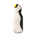 Butelka termiczna ze słomką Bestie Pingwin 460 ml Asobu