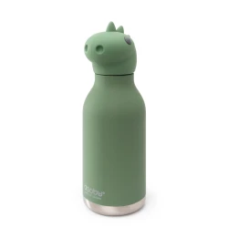 Butelka termiczna ze słomką Bestie Dinozaur 460 ml Asobu