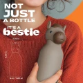 Butelka termiczna ze słomką Bestie Koń 460 ml Asobu dla dzieci i dorosłych