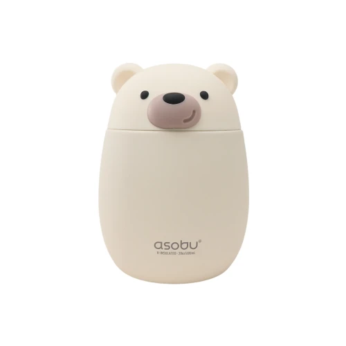 Pojemnik termiczny Bestie Niedźwiedź Polarny 600 ml Asobu