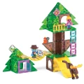 Klocki Magnetyczne Tree Top Adventure 42 el. MAGNA-TILES rozwijają motorykę małą