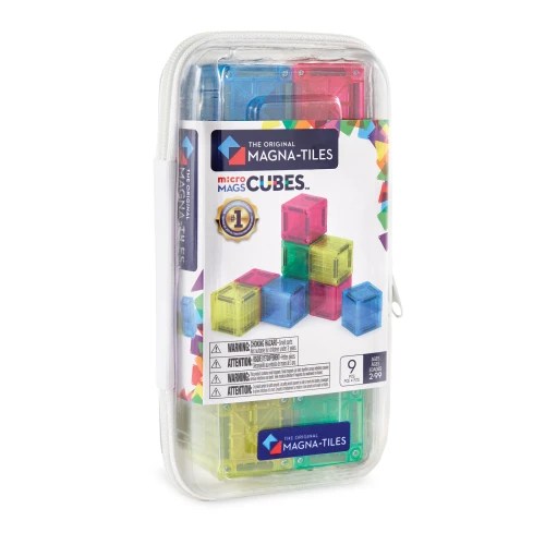 Klocki Magnetyczne microMAGS Cubes 9 el. MAGNA-TILES