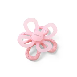Gryzak silikonowy Flower różowy BabyOno
